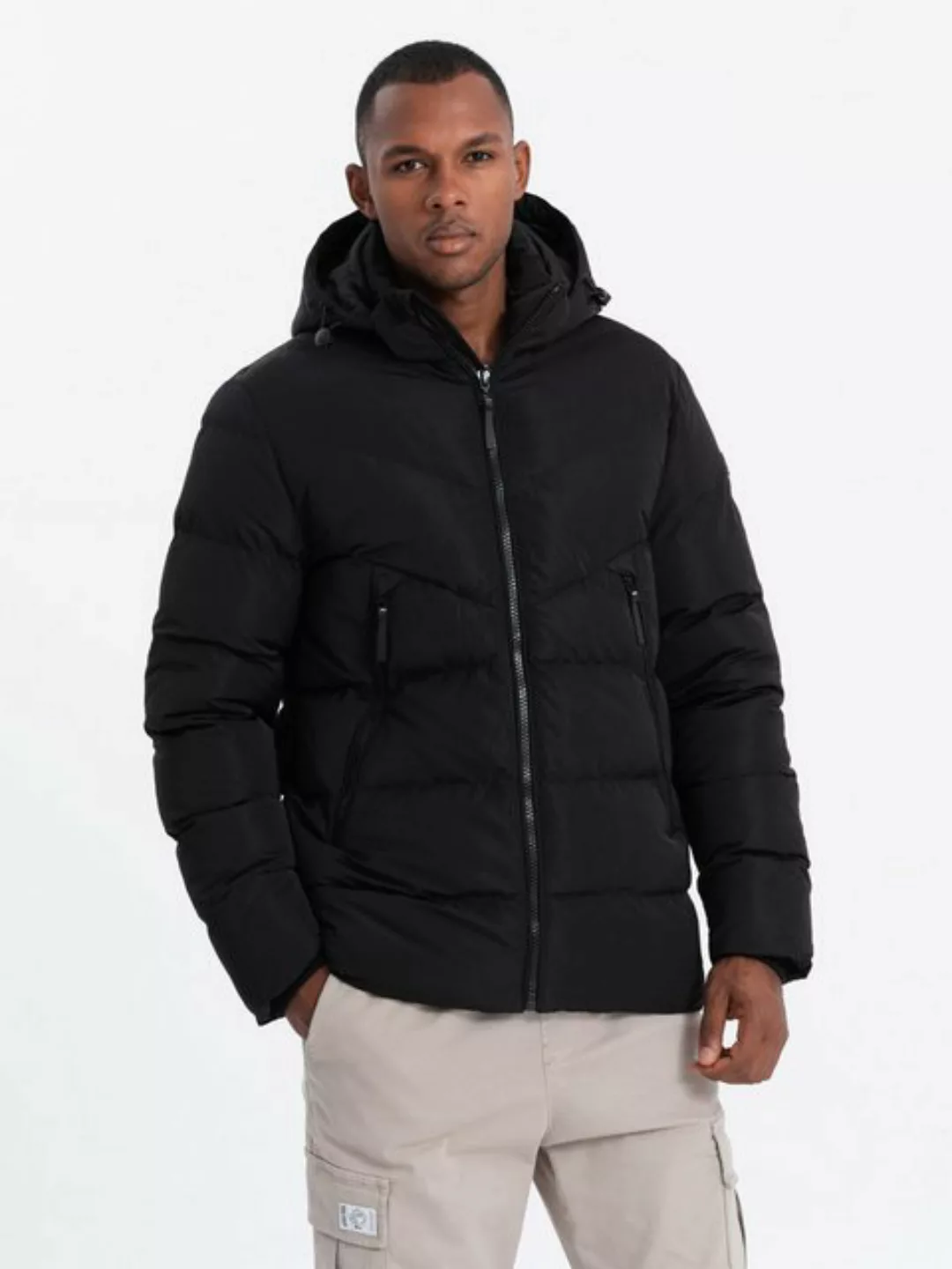 OMBRE Steppjacke Gesteppte Winterjacke für Männer günstig online kaufen