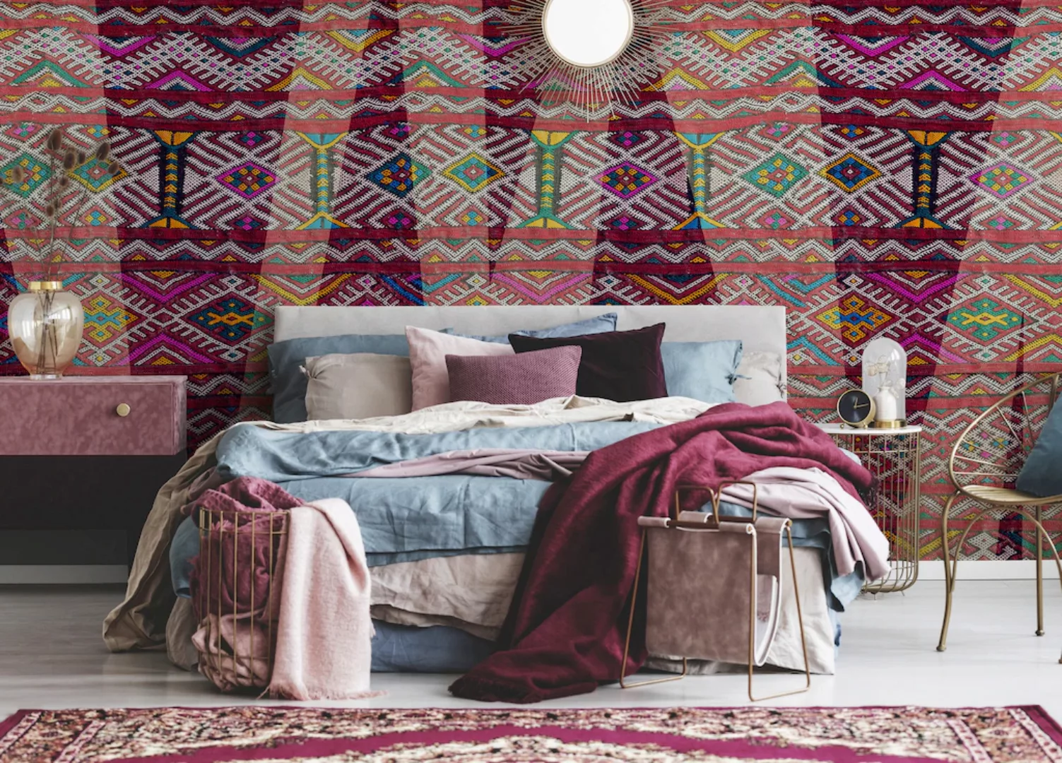 Architects Paper Fototapete »Atelier 47 Carpet Pattern 3«, gestreift günstig online kaufen