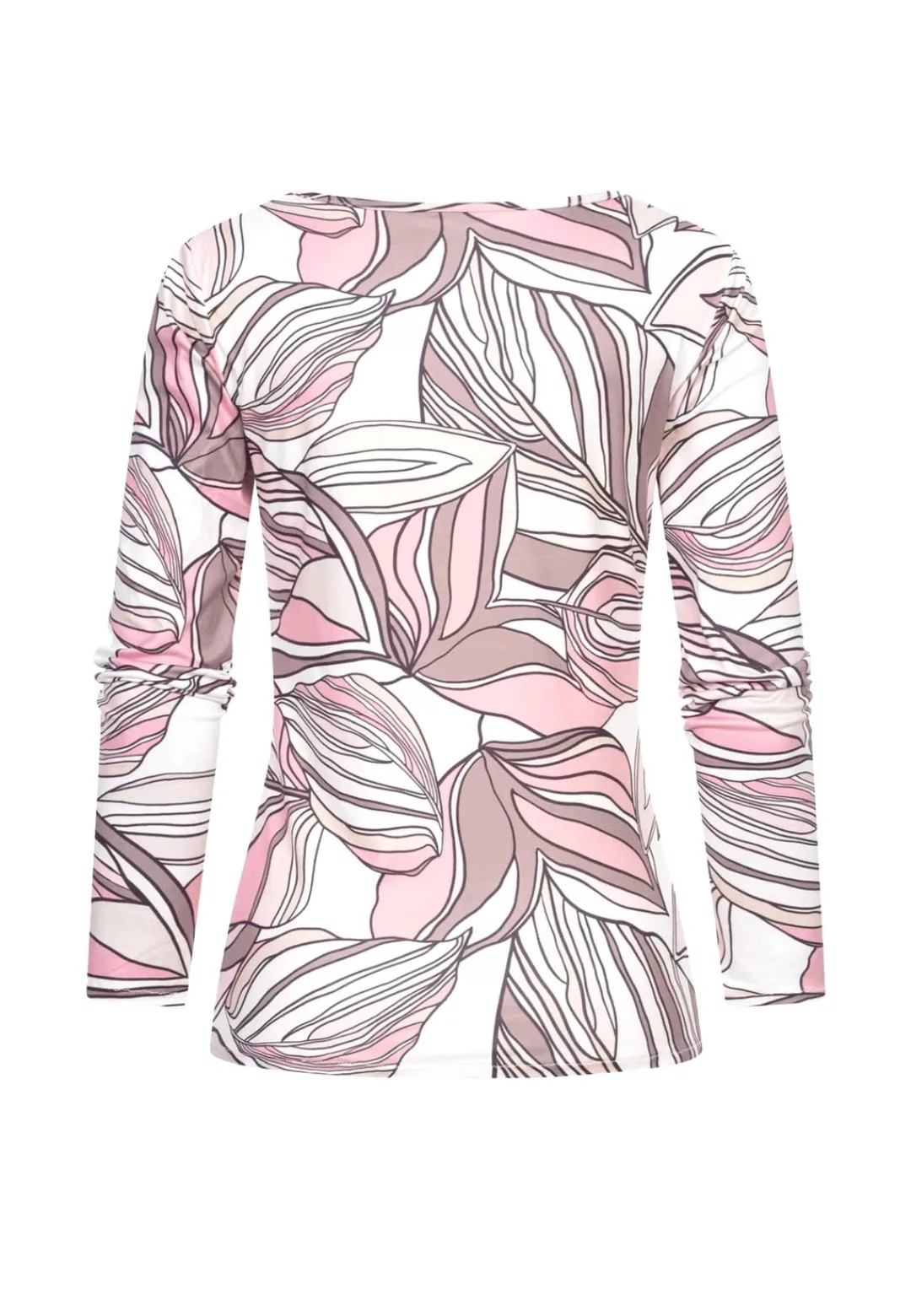 CLOUD 5IVE Longsleeve "CLOUD 5IVE Langarm Top mit Blätter Print", (1 tlg.) günstig online kaufen