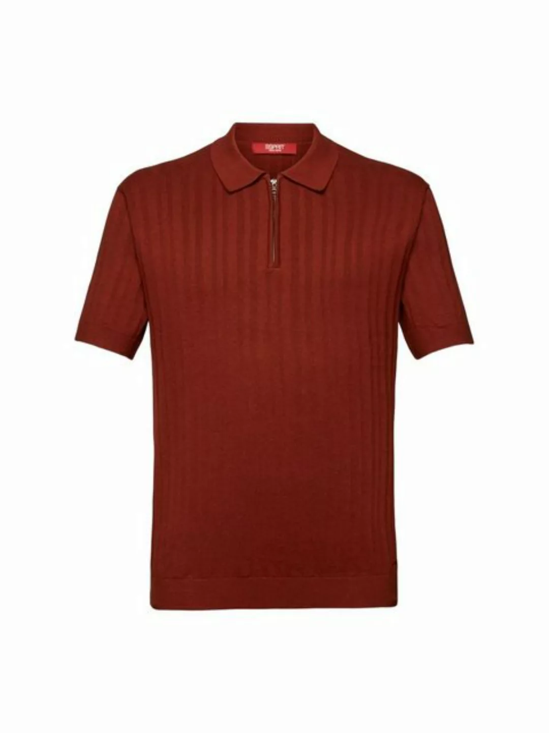 Esprit Collection Kurzarmpullover Poloshirt in schmaler Passform günstig online kaufen