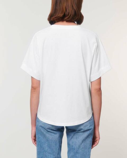 Oversize Damen T-shirt Aus Nachhaltiger Bio-baumwolle günstig online kaufen