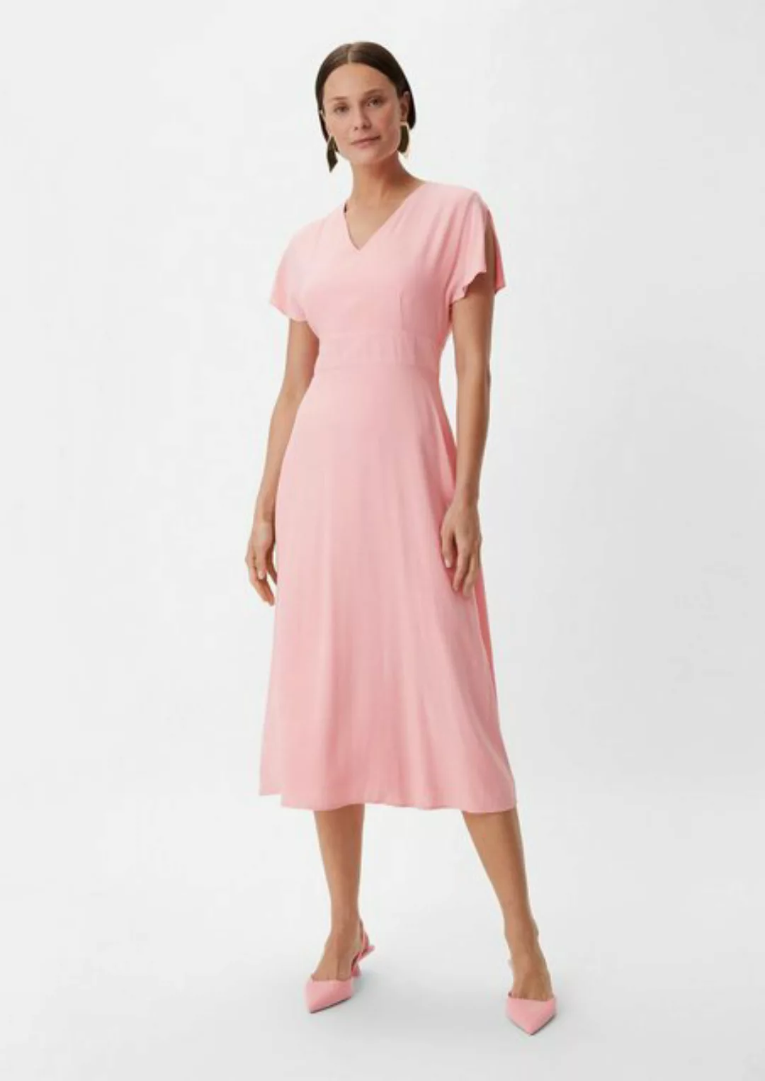 Comma Maxikleid Maxi-Kleid aus Chiffon günstig online kaufen