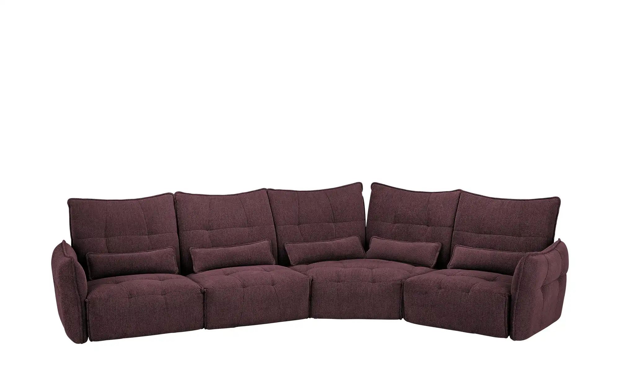 bobb Ecksofa  Jeaneva ¦ rot ¦ Maße (cm): B: 471 H: 101 T: 200 Polstermöbel günstig online kaufen