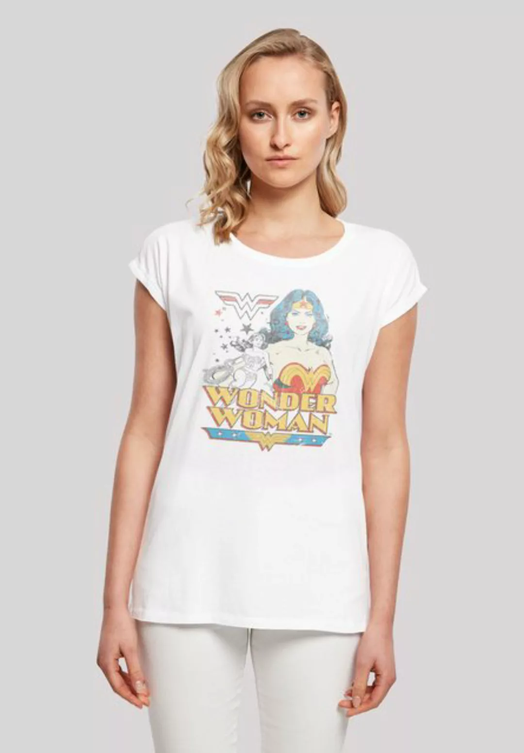 F4NT4STIC T-Shirt DC Comics Superhelden Wonder Woman Posing Print günstig online kaufen