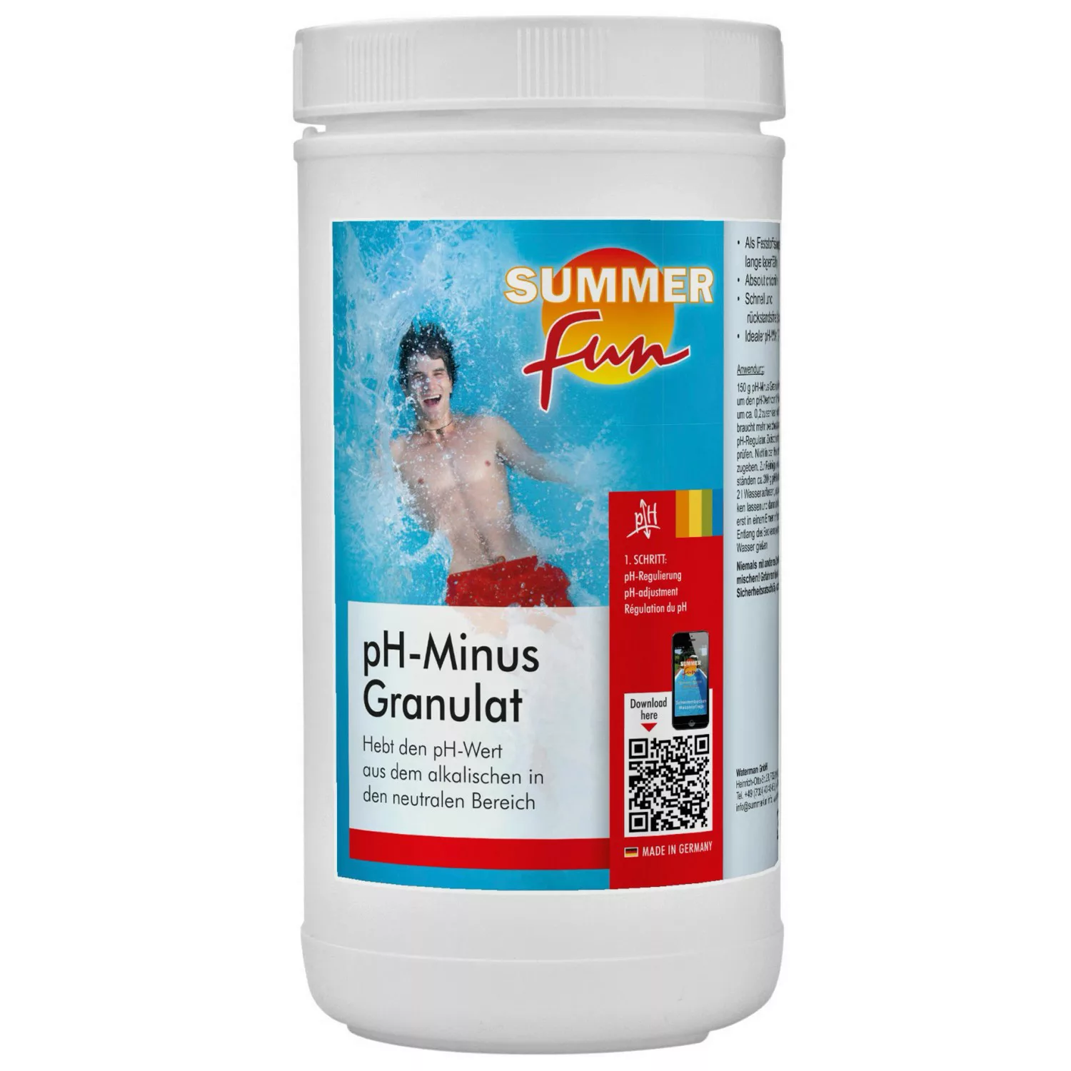 Summer Fun pH-Minus-Granulat 1,8 kg günstig online kaufen