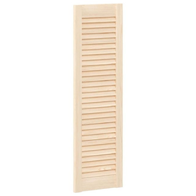 vidaXL Mehrzweckschrank Schranktür Lamellen-Design 99x29,5 cm Massivholz Ki günstig online kaufen