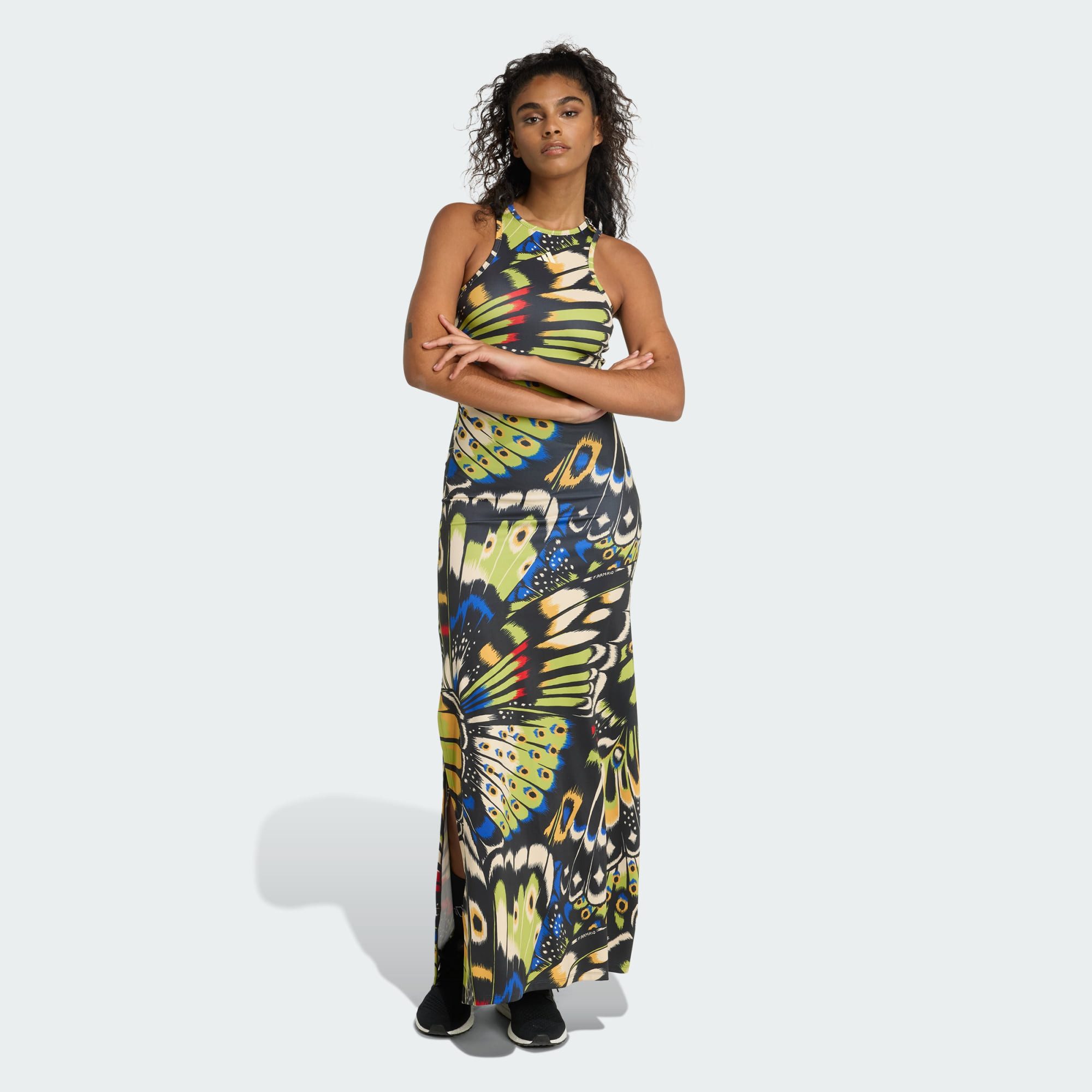 adidas Sportswear Maxikleid ADIDAS X FARM günstig online kaufen
