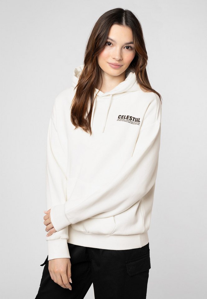 SUBLEVEL Kapuzenpullover Hoodie mit Backprint günstig online kaufen