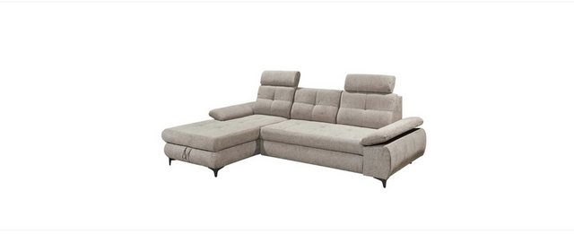 ED EXCITING DESIGN Ecksofa "Altona L-Form", (2 St.), Frei stellbar, Bettfun günstig online kaufen