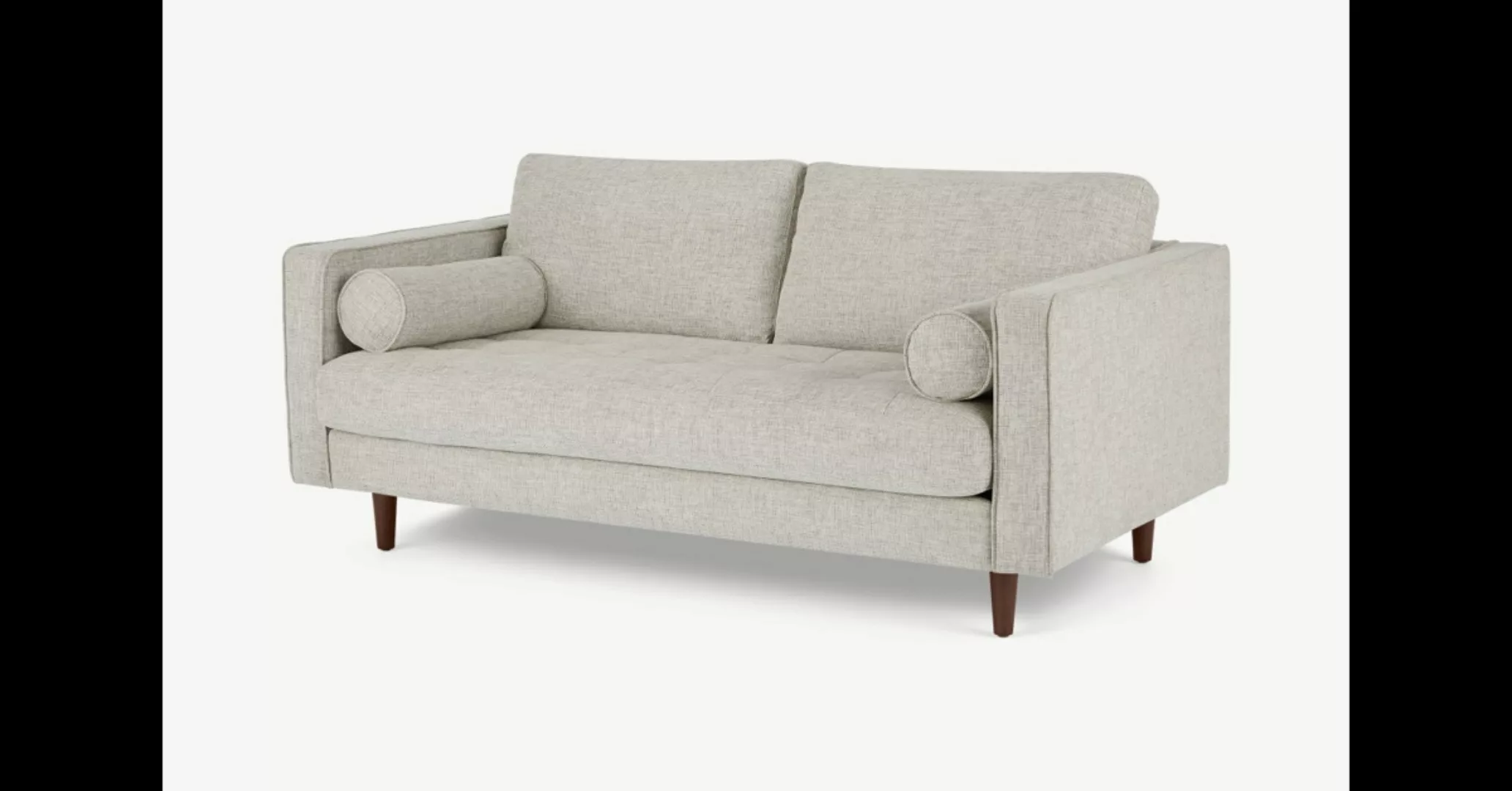Scott grosses 2-Sitzer Sofa, Elfenbein - MADE.com günstig online kaufen