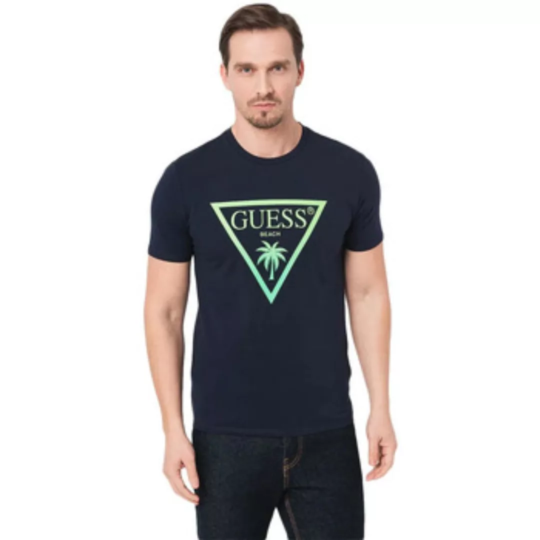Guess  T-Shirt Palmas triangle günstig online kaufen