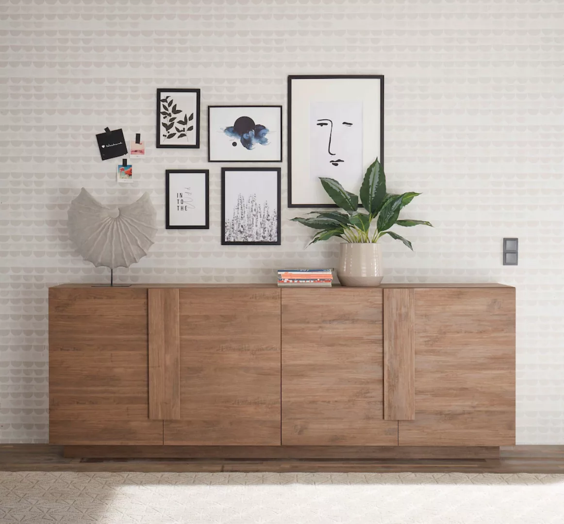 INOSIGN Sideboard "Jupiter", Breite 181cm mit 3 Schubkästen günstig online kaufen