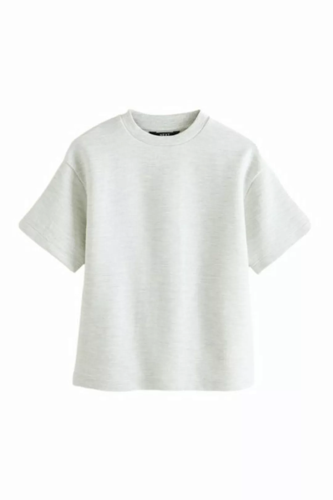 Next T-Shirt Strukturiertes Oversized Fit Kurzarm-T-Shirt (1-tlg) günstig online kaufen