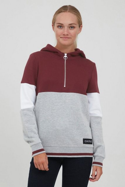 OXMO Hoodie OXOmara Kapuzenpullover mit Reißverschluss günstig online kaufen