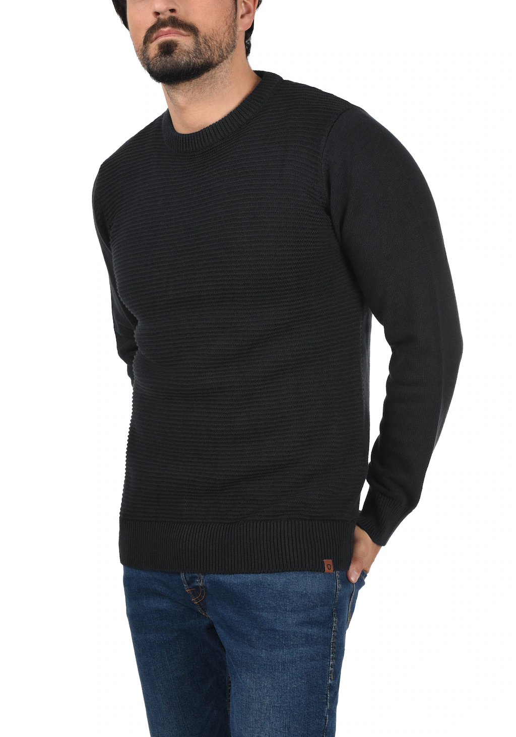 Indicode Strickpullover IDRicardo Strickpulli aus Grobstrick günstig online kaufen