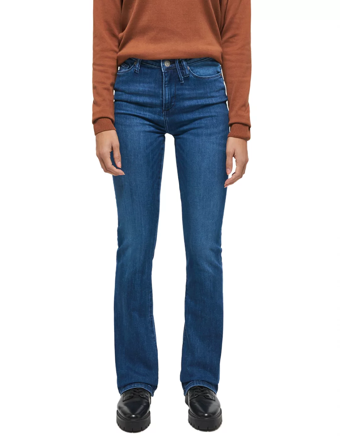 MUSTANG 5-Pocket-Jeans "Style June Flared" günstig online kaufen