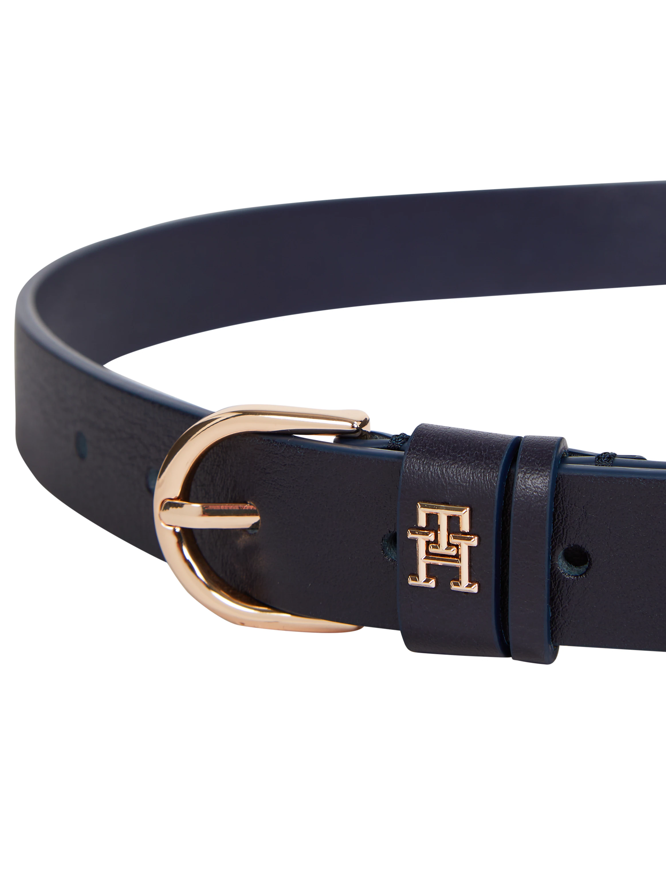 Tommy Hilfiger Ledergürtel "ESSENTIAL EFFORTLESS 2.5", Logoemblem, weiche H günstig online kaufen