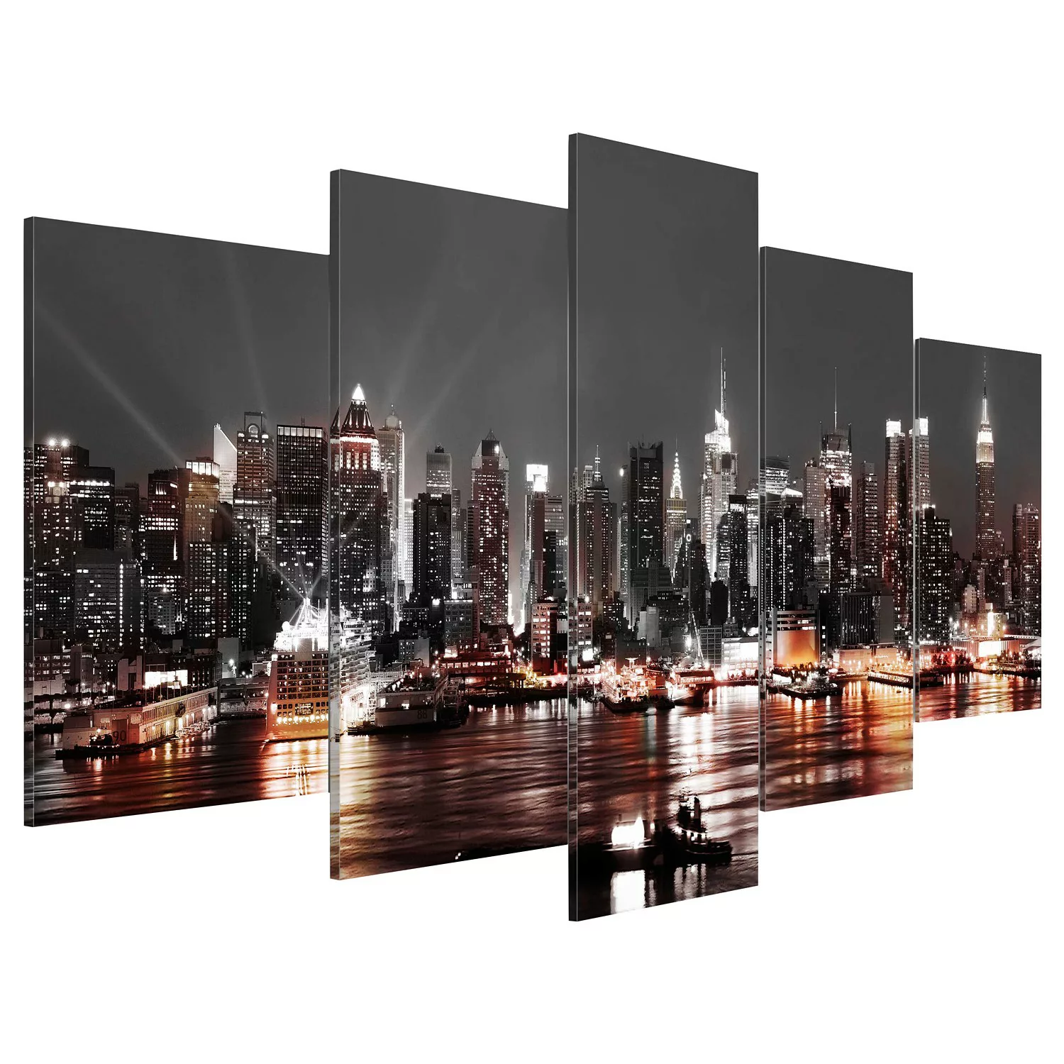 home24 Acrylglasbild Gray City günstig online kaufen