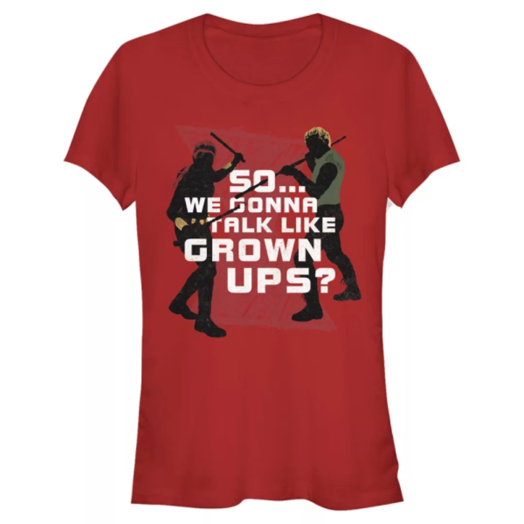 Marvel - Black Widow - Black Widow Widow Crayon - Frauen T-Shirt günstig online kaufen