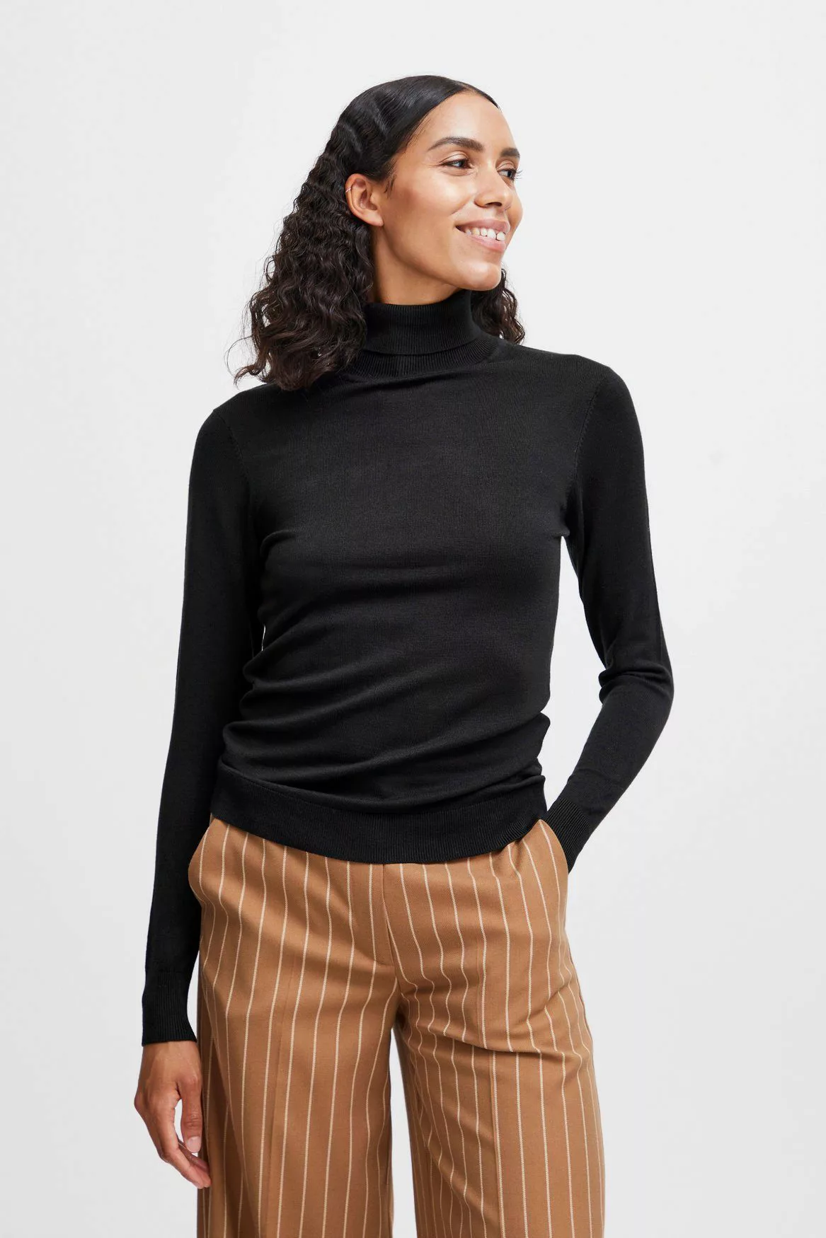 b.young Strickpullover Feinstrick Langarm BYMMPIMBA1 BYMMPIMBA1 günstig online kaufen