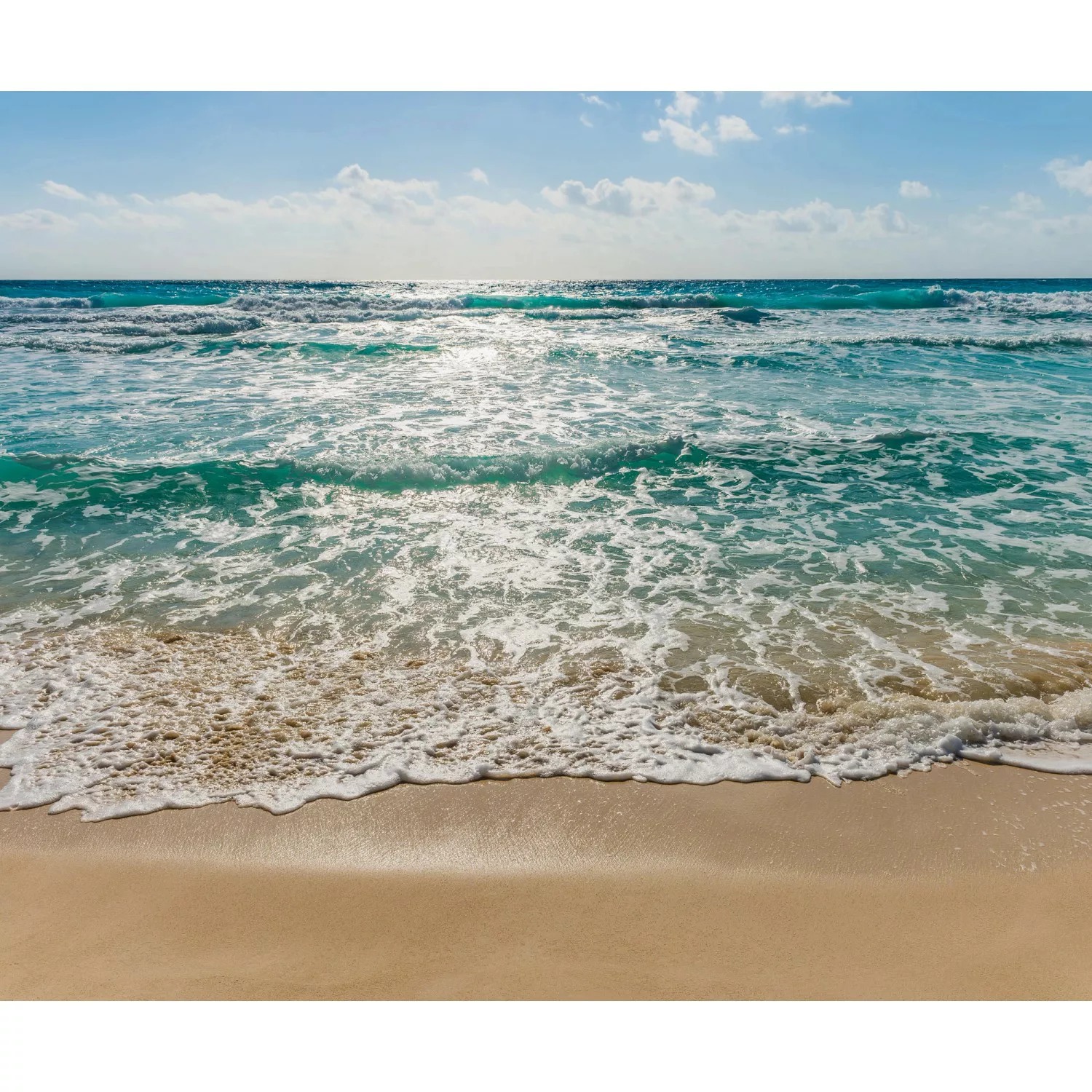 KOMAR Vlies Fototapete - Seaside - Größe 300 x 250 cm mehrfarbig günstig online kaufen