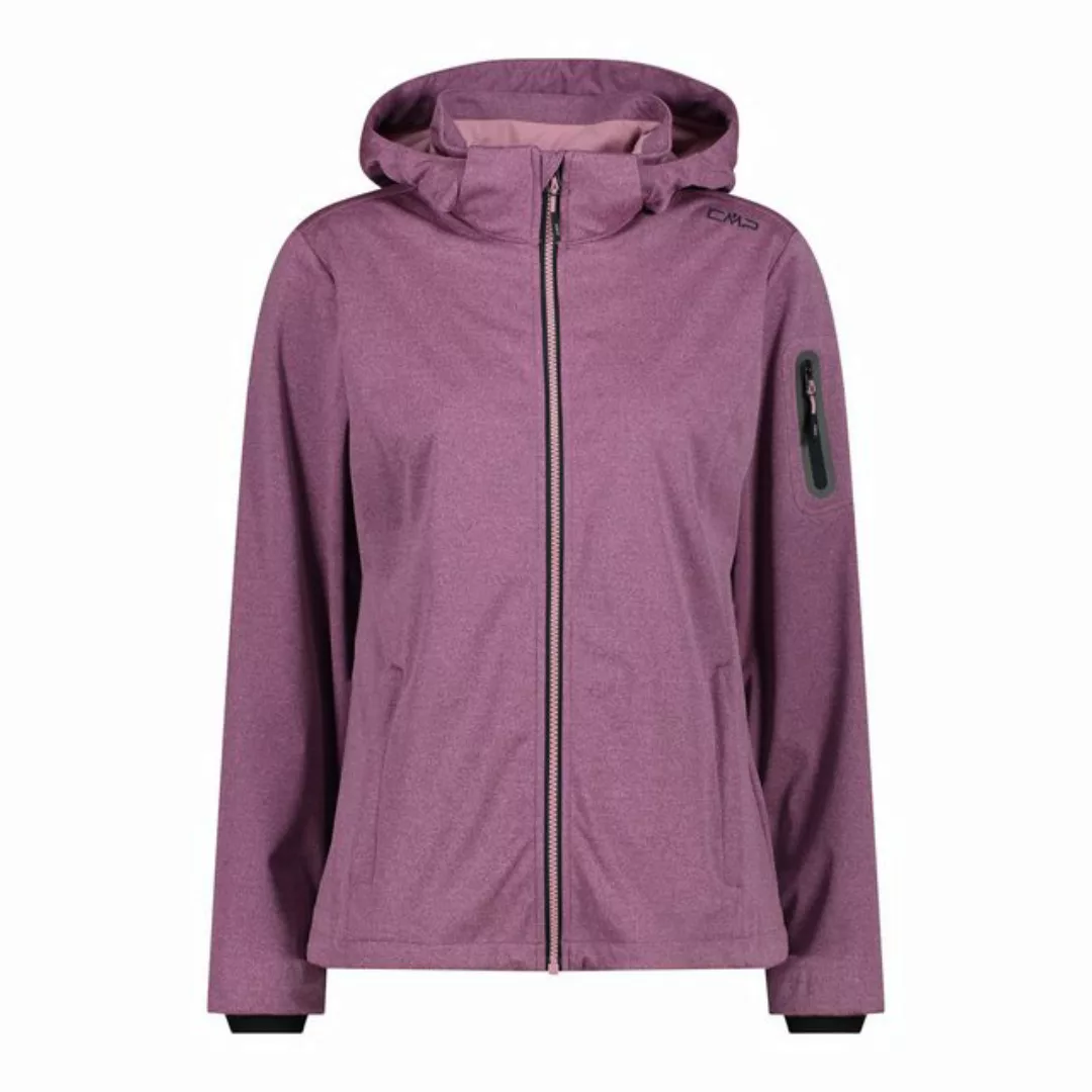 CMP Funktionsjacke WOMAN JACKET ZIP HOOD PINK FLUO MEL. günstig online kaufen