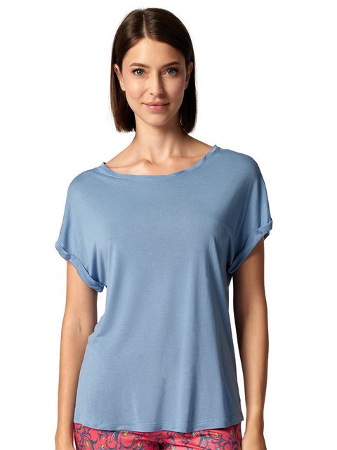 HUBER T-Shirt Damen Shirt kurzarm hautnah Night Basic Selection (Stück, 1-t günstig online kaufen