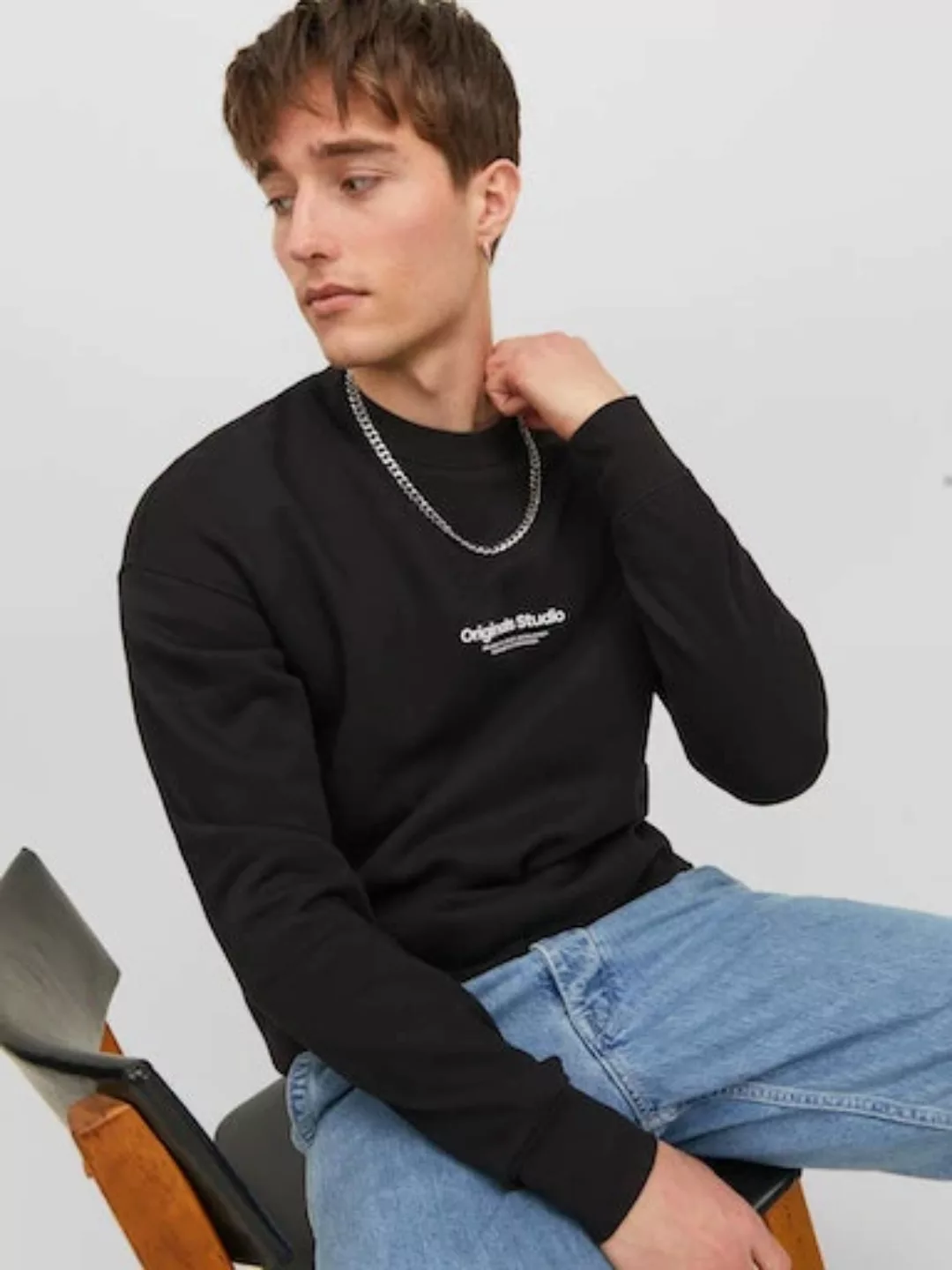 Jack & Jones Sweatshirt JORVESTERBRO SWEAT CREW NECK NOOS günstig online kaufen