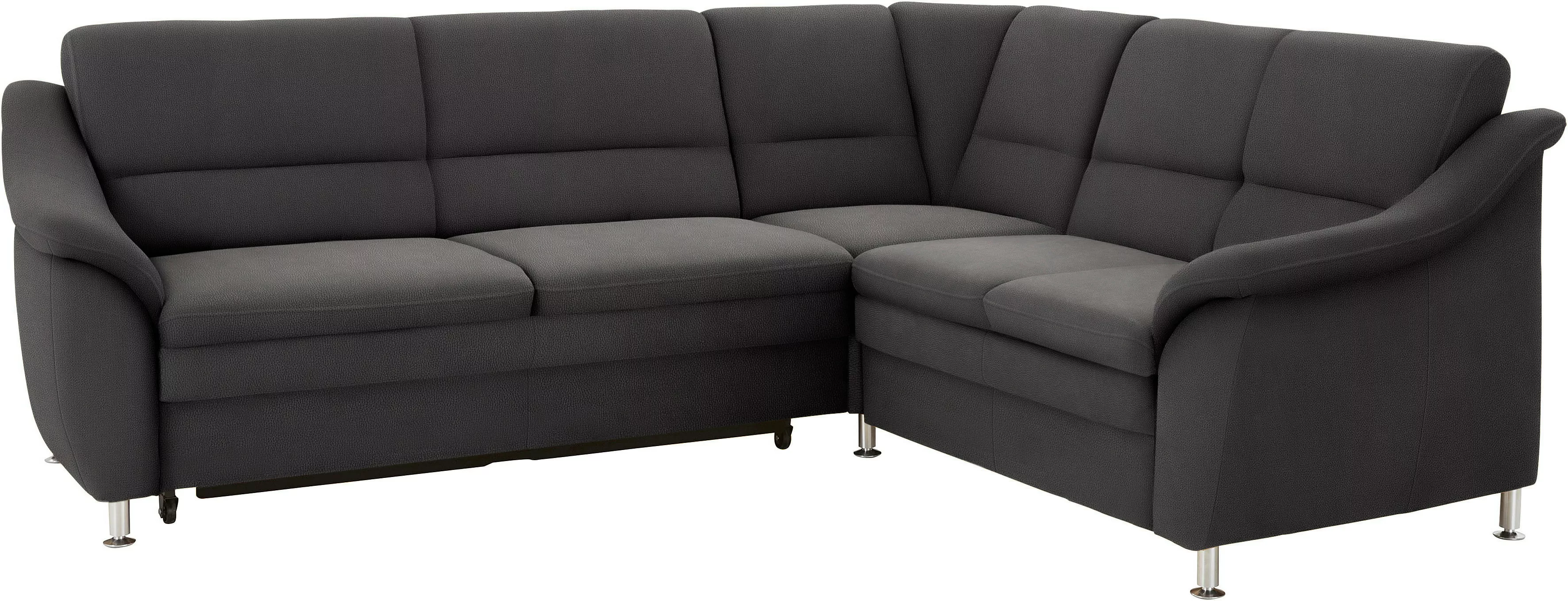 sit&more Ecksofa »Cardoso L-Form«, mit Federkern, wahlweise mit Bettfunktio günstig online kaufen