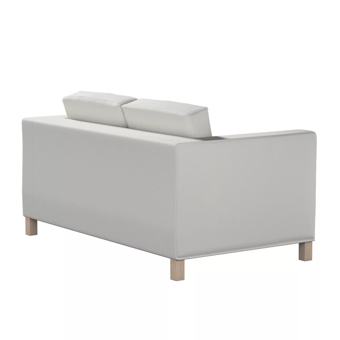 Bezug für Karlanda 2-Sitzer Sofa nicht ausklappbar, kurz, hellgrau, 60cm x günstig online kaufen