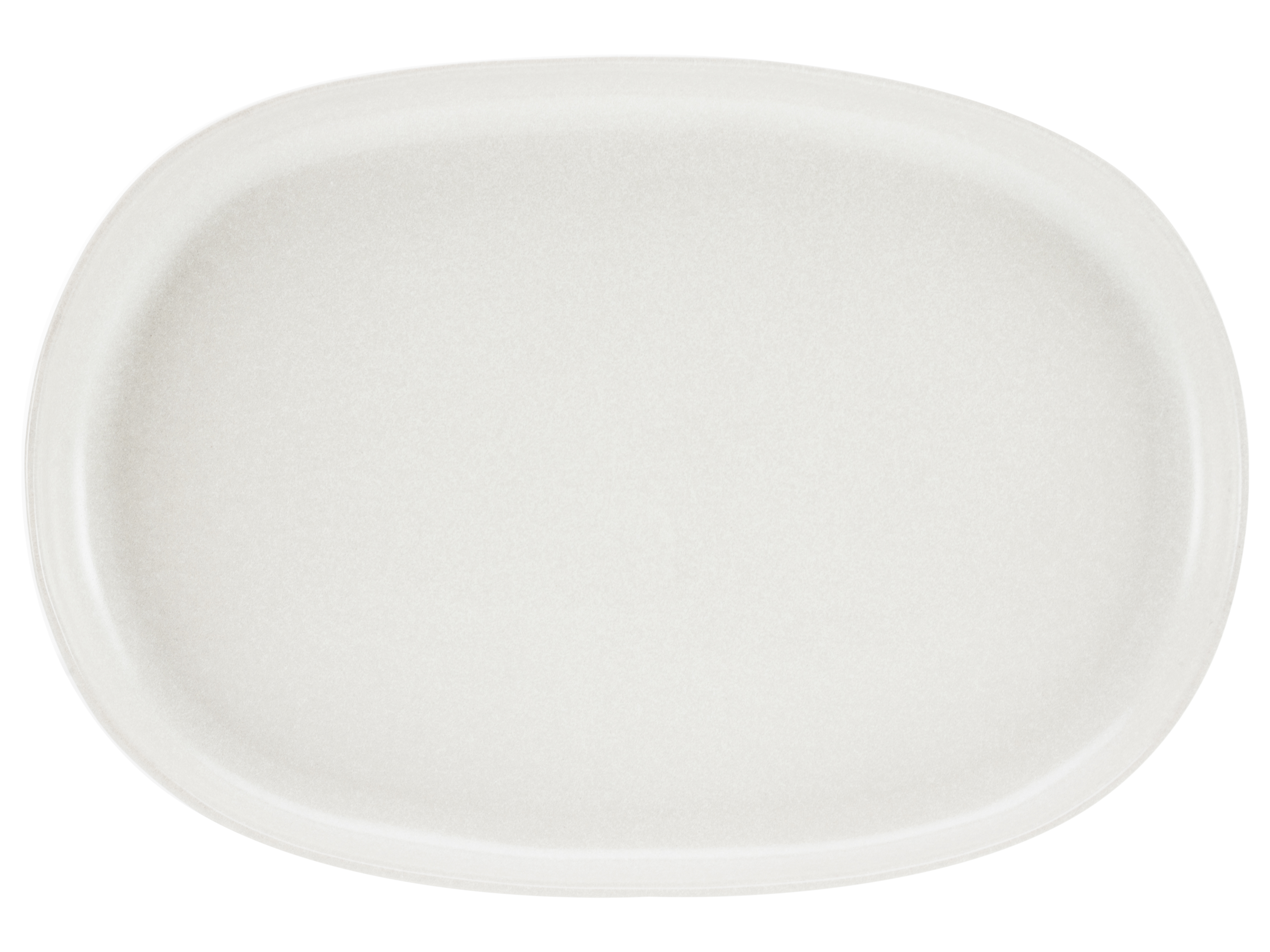 CreaTable Servierplatte »Uno, Servier-Platte oval«, (1 tlg.), Seidenmatte S günstig online kaufen