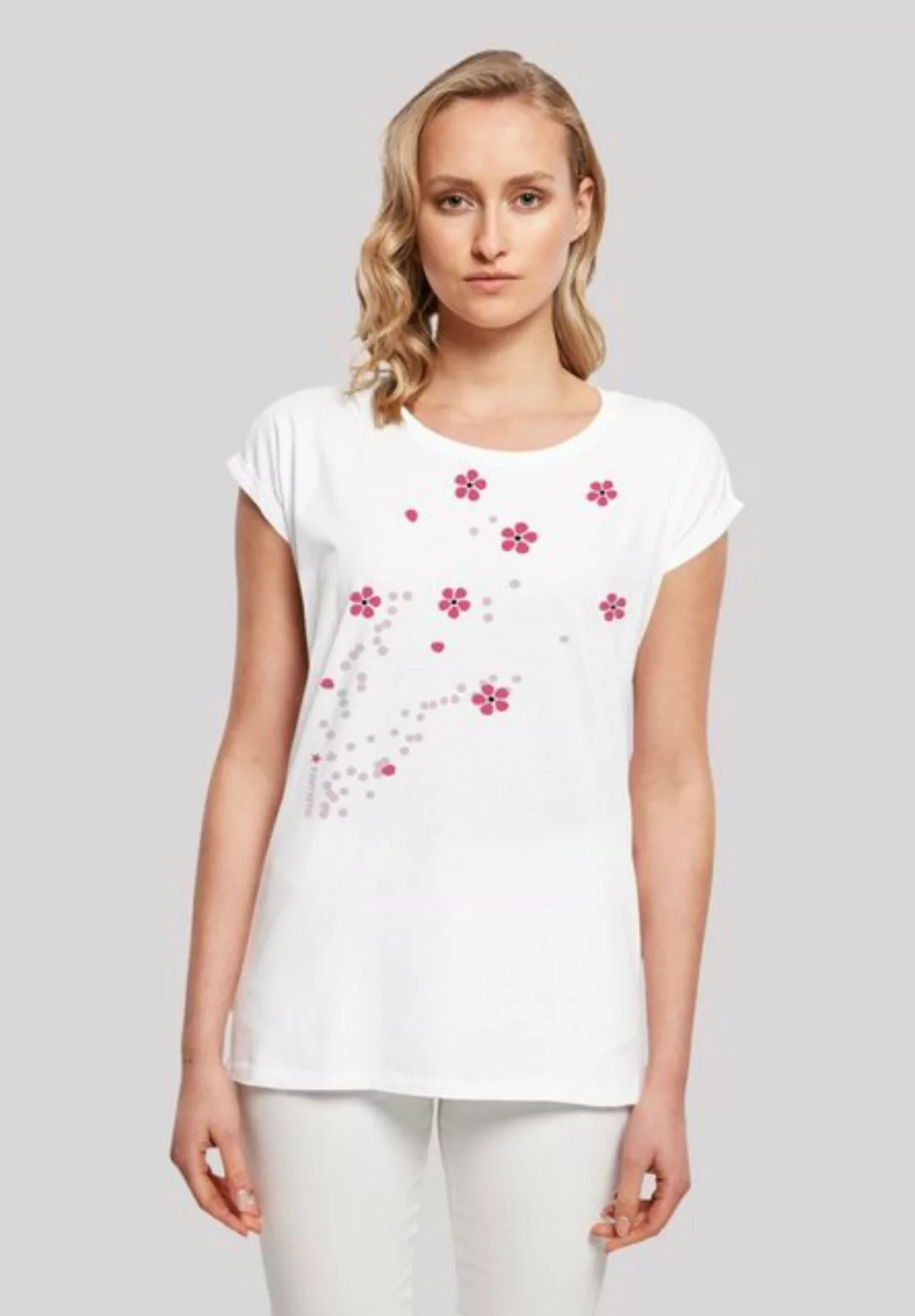 F4NT4STIC T-Shirt "Blumen Ranke", Print günstig online kaufen