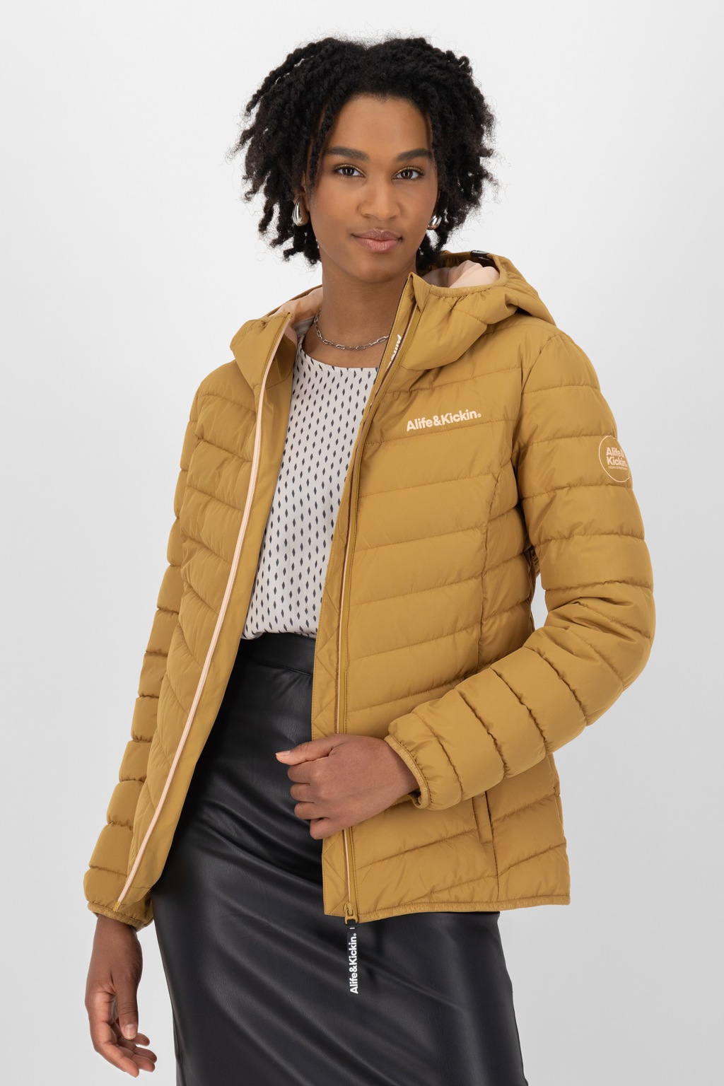 Alife & Kickin Winterjacke "Damen RABEAAK A", Moderne Steppjacke mit gefütt günstig online kaufen