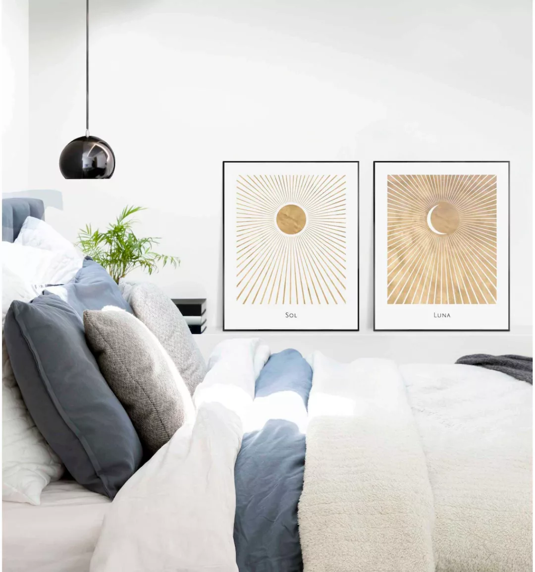 Reinders! Poster »Sonne und Mond« günstig online kaufen