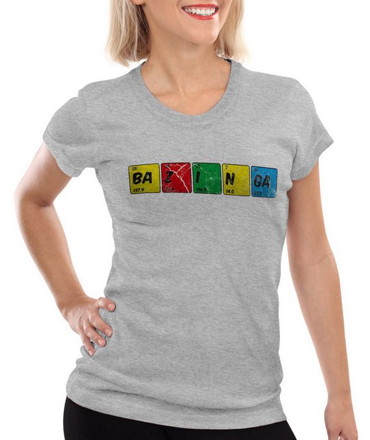 style3 T-Shirt Sheldon Periodensystem chemie theory cooper bazinga big bang günstig online kaufen