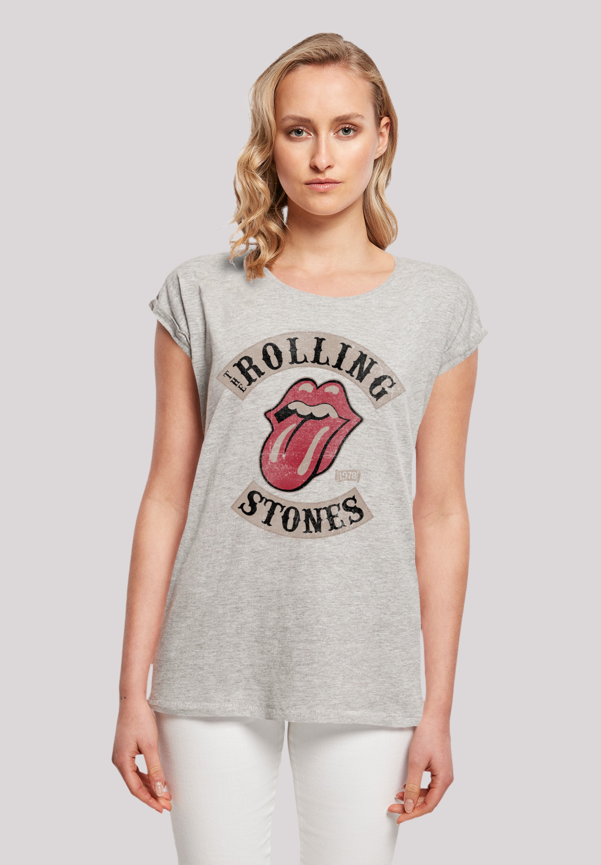 F4NT4STIC T-Shirt "The Rolling Stones Tour 78", Premium Qualität günstig online kaufen