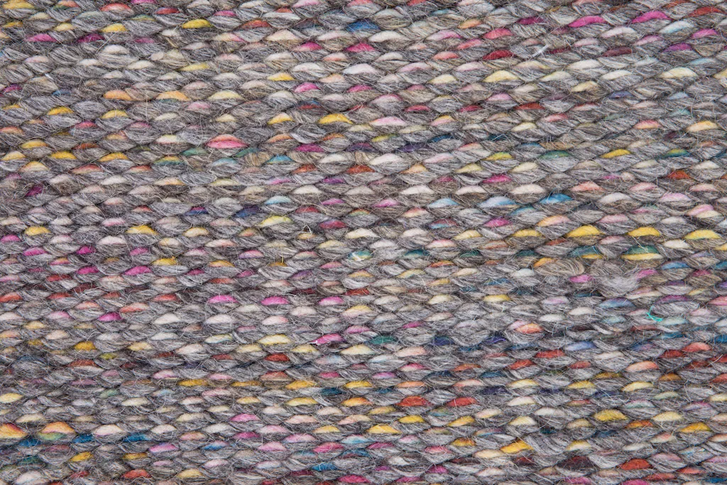 LUXOR living Teppich »Fay«, rechteckig, reine Baumwolle, handgewebt, mit Fr günstig online kaufen