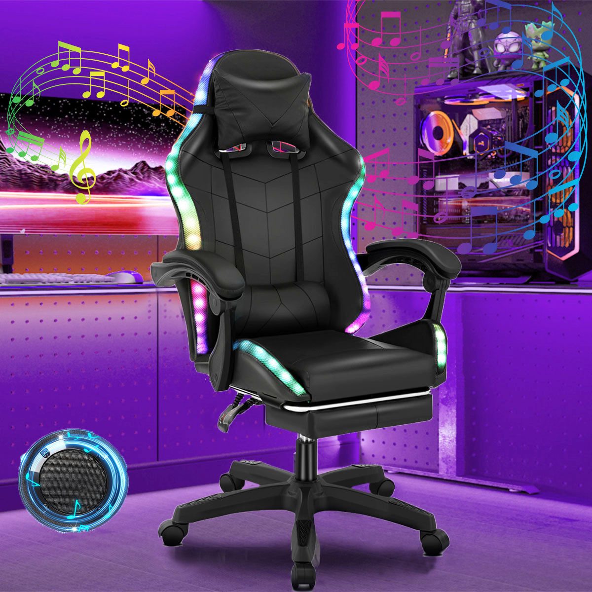 oyajia Gaming Chair Ergonomischer Gaming-Stuhl mit günstig online kaufen