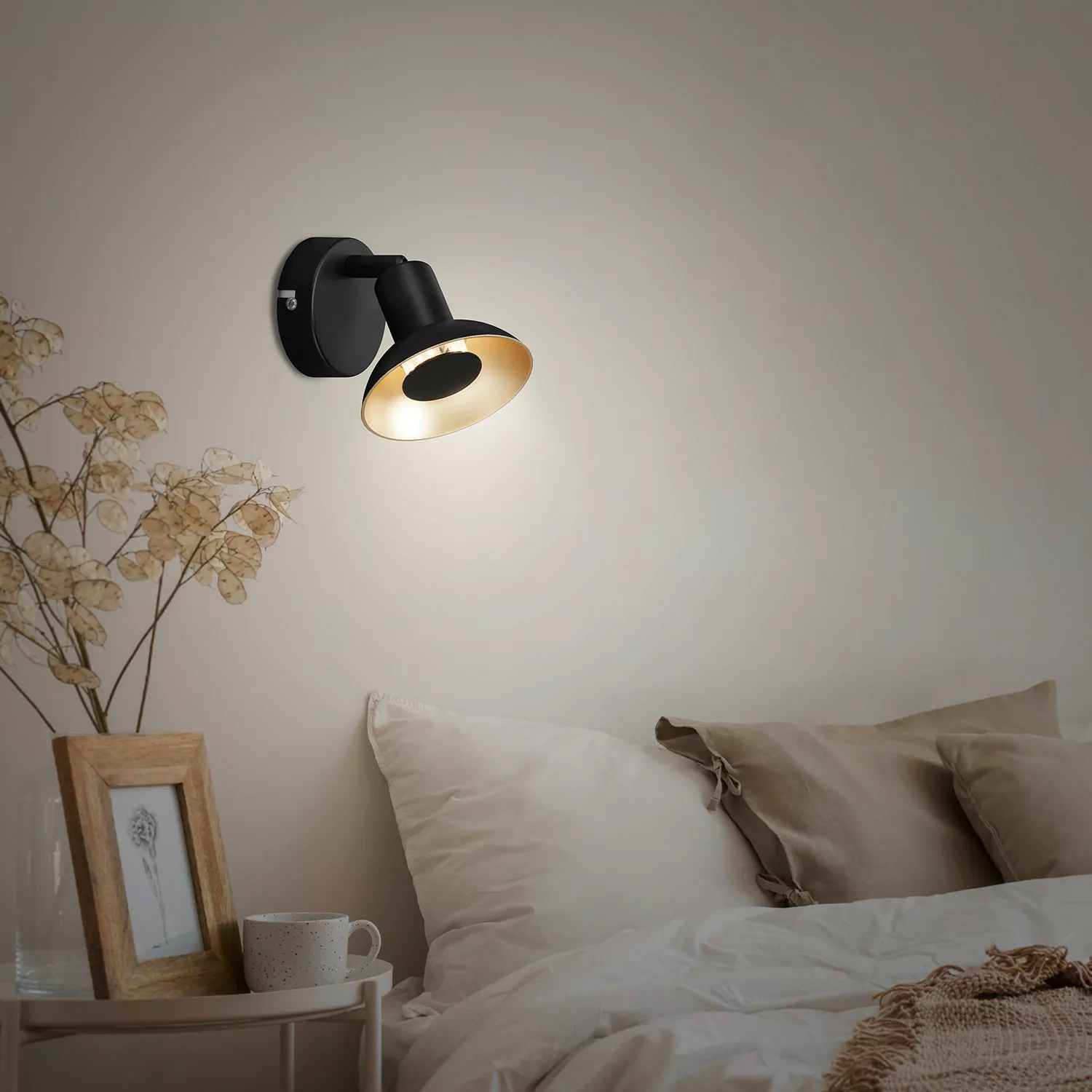 home24 LED-Deckenleuchte  Kukui günstig online kaufen