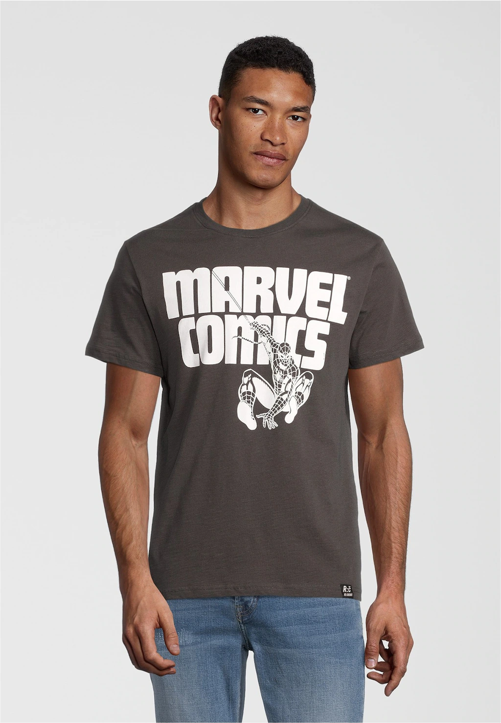 Recovered T-Shirt "Spidey Black", mit coolem Marvel-Print günstig online kaufen