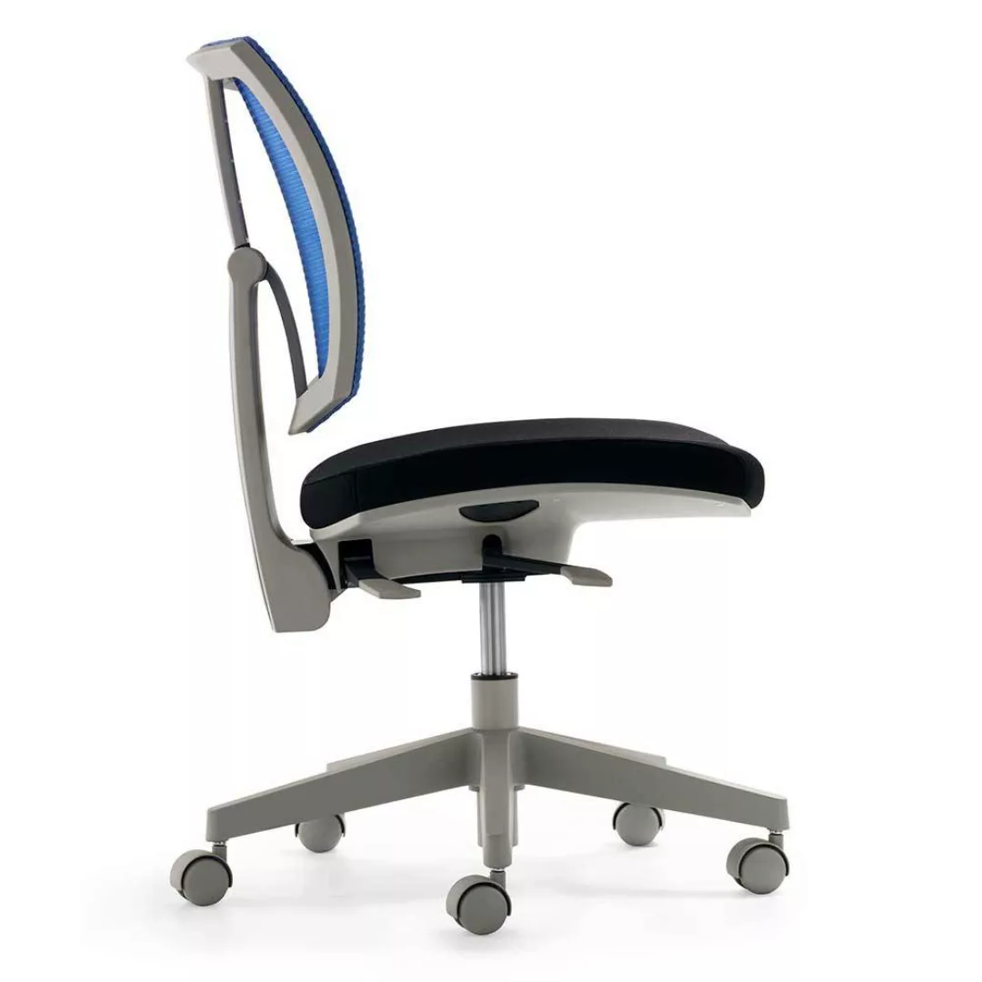 Bürodrehstuhl in Blau und Schwarz Made in Germany günstig online kaufen