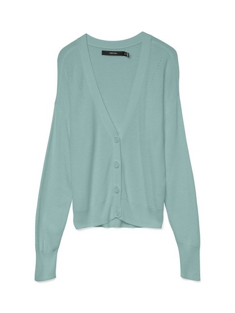 Vero Moda Cardigan Stilvoller Cardigan Feinstrick Strickjacke mit Knopfleis günstig online kaufen