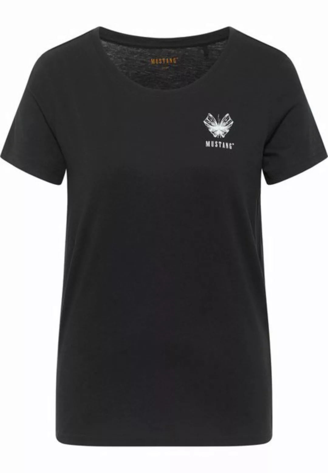 MUSTANG Kurzarmshirt T-Shirt günstig online kaufen