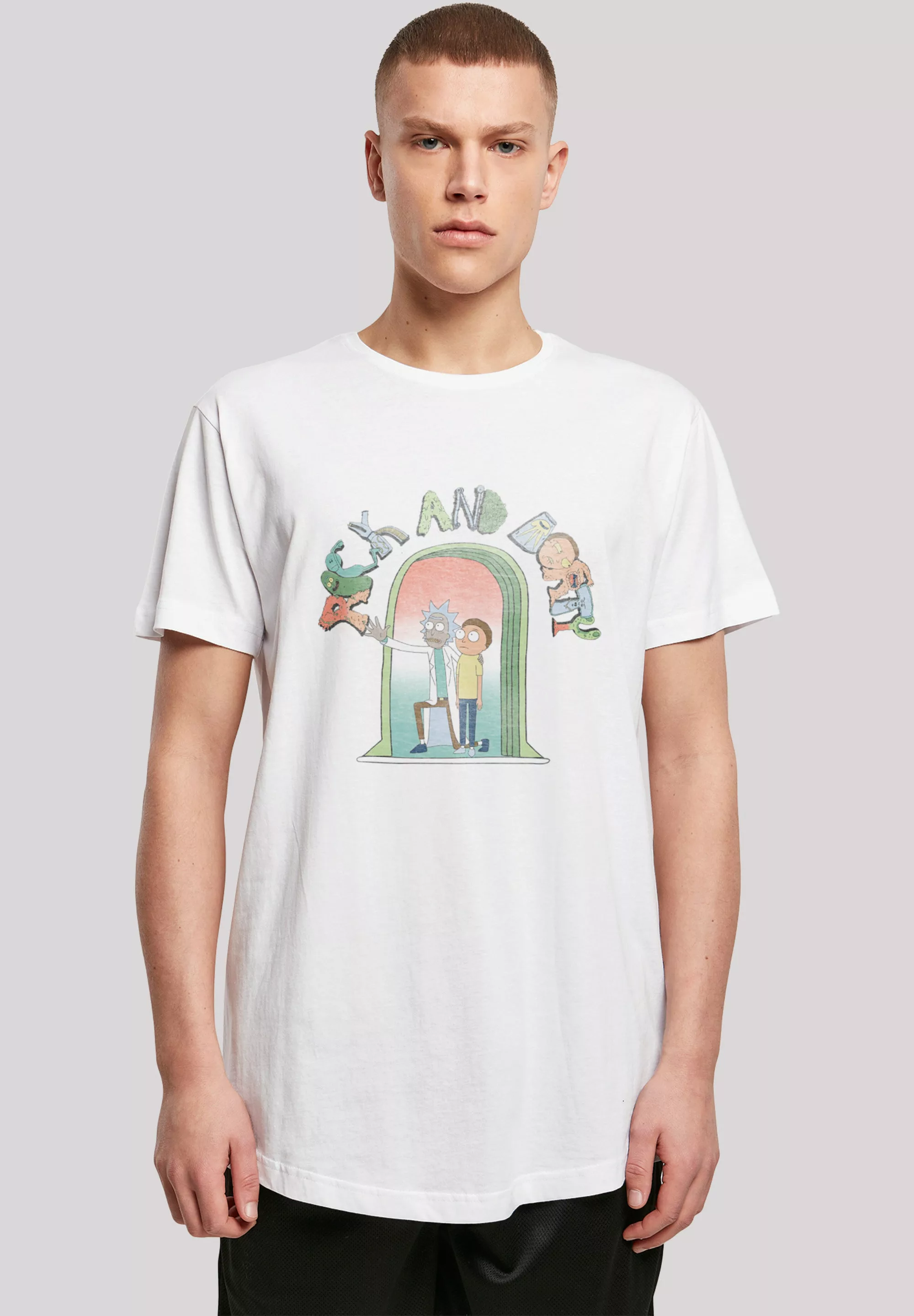 F4NT4STIC T-Shirt "Rick and Morty Doors", Print günstig online kaufen