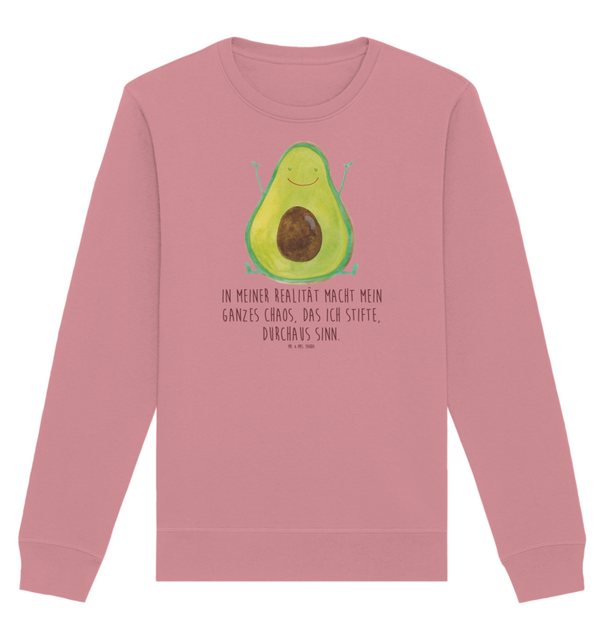 Mr. & Mrs. Panda Longpullover Größe XL Avocado Glücklich - Canyon Pink - Ge günstig online kaufen