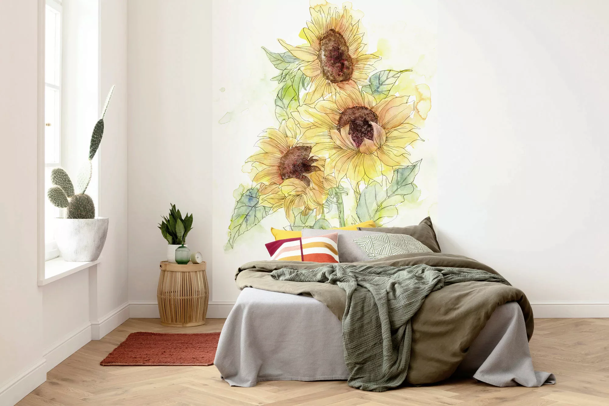 KOMAR Vlies Fototapete - Girasol  - Größe 200 x 250 cm mehrfarbig günstig online kaufen