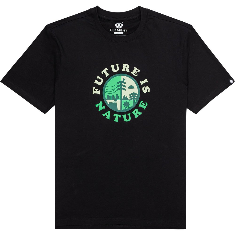 Element Future Land Kurzarm T-shirt S Flint Black günstig online kaufen