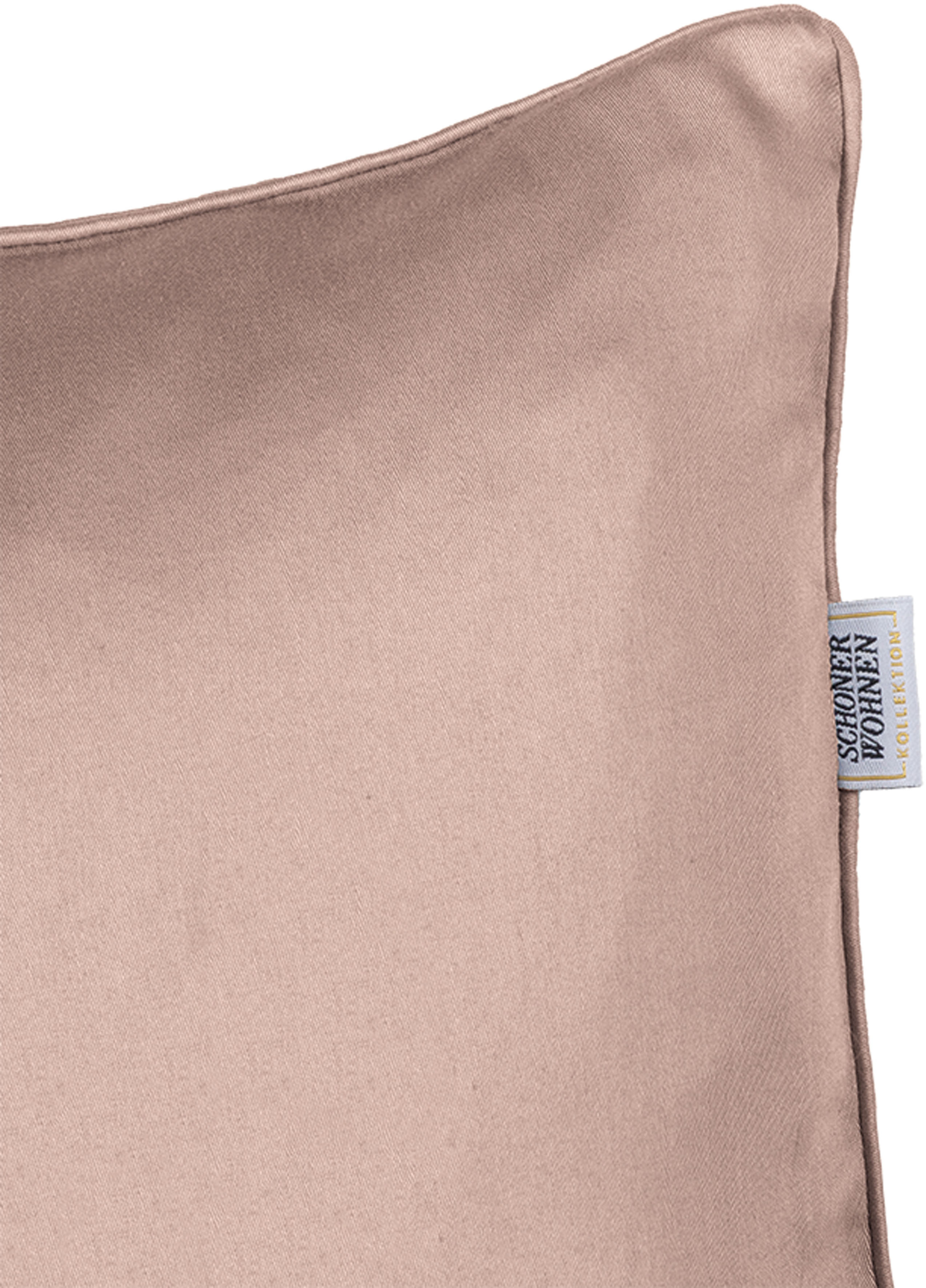 SCHÖNER WOHNEN Kollektion Kopfkissenbezug, 2er-Set ¦ beige ¦ Maße (cm): B: günstig online kaufen