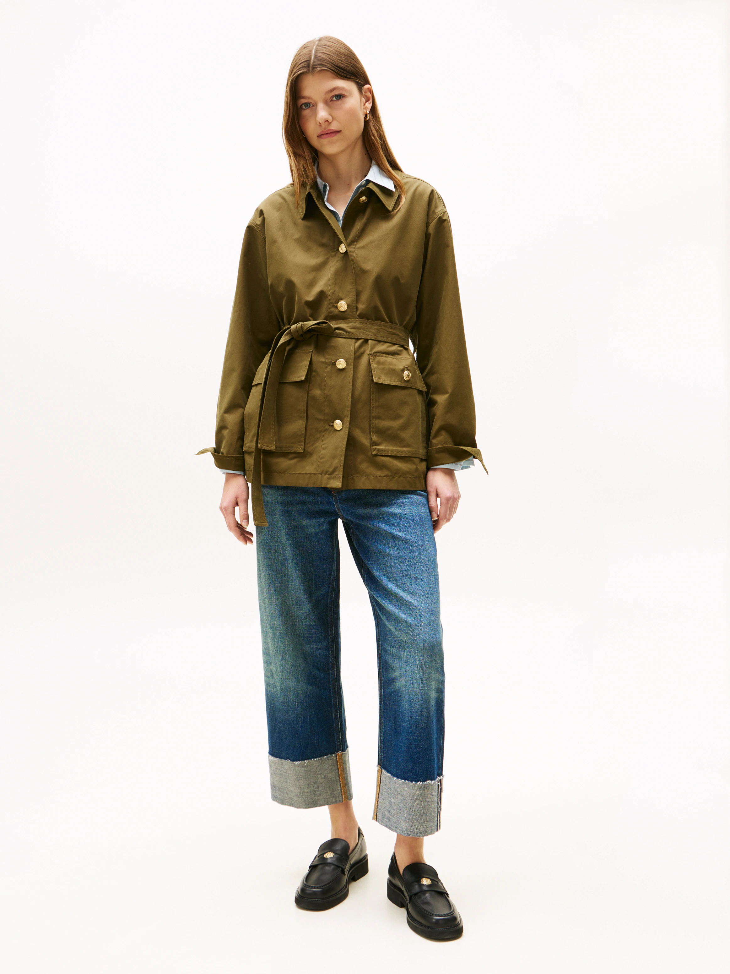 Tommy Hilfiger Outdoorjacke "COTTON NYLON REG FIELD JACKET" günstig online kaufen