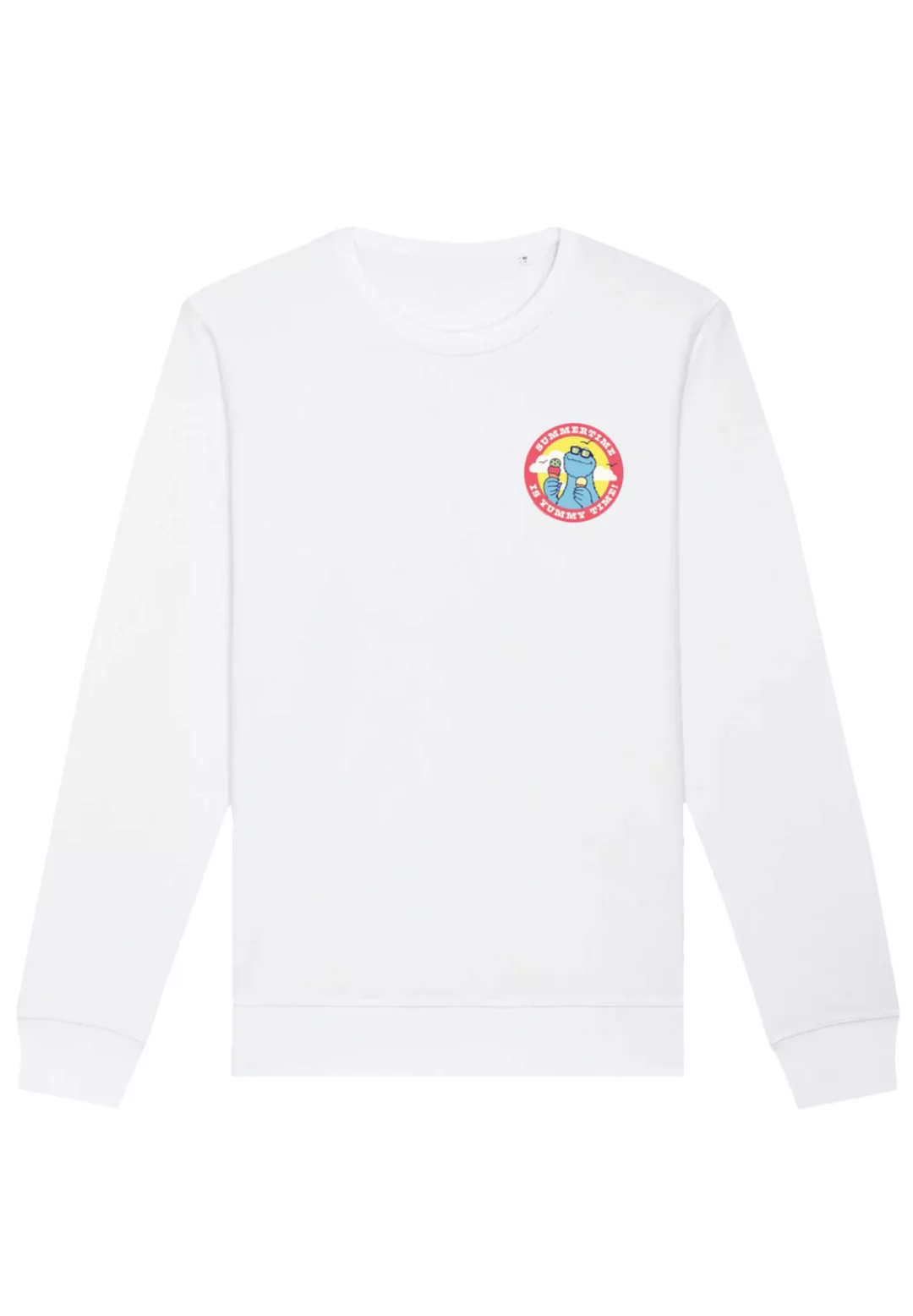 F4NT4STIC Sweatshirt "Sesamstraße Cookie Monster Yummy", Premium Qualität günstig online kaufen